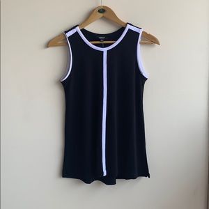 Black Shirt w/white middle stripe